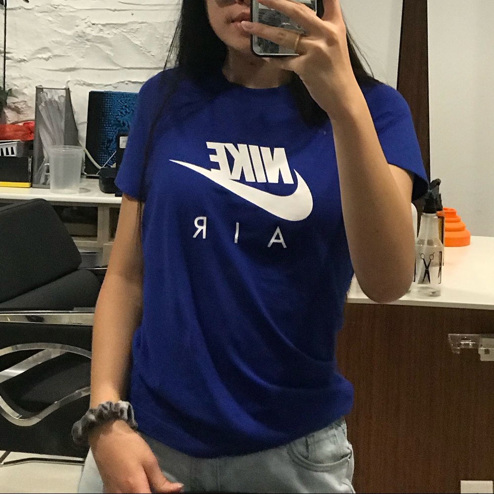Nike blue shirt